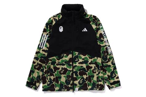 bape adidas coat fake